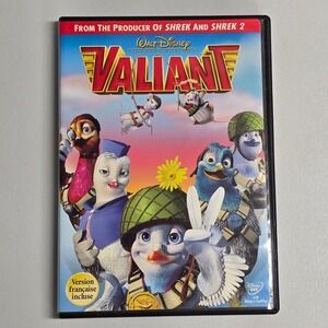 Valiant DVD Movie Animated Film Ewan McGregor Blue Bird Adventure Disney